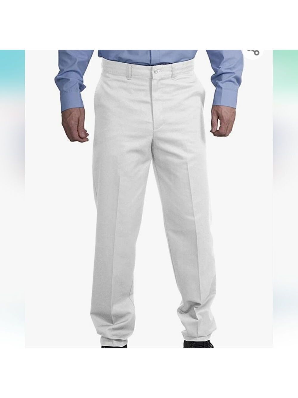   RED Kap Men's Stain Resistant, Flat Front Work Pants NWOT Size 34-32